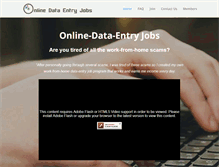 Tablet Screenshot of online-data-entry-jobs.com